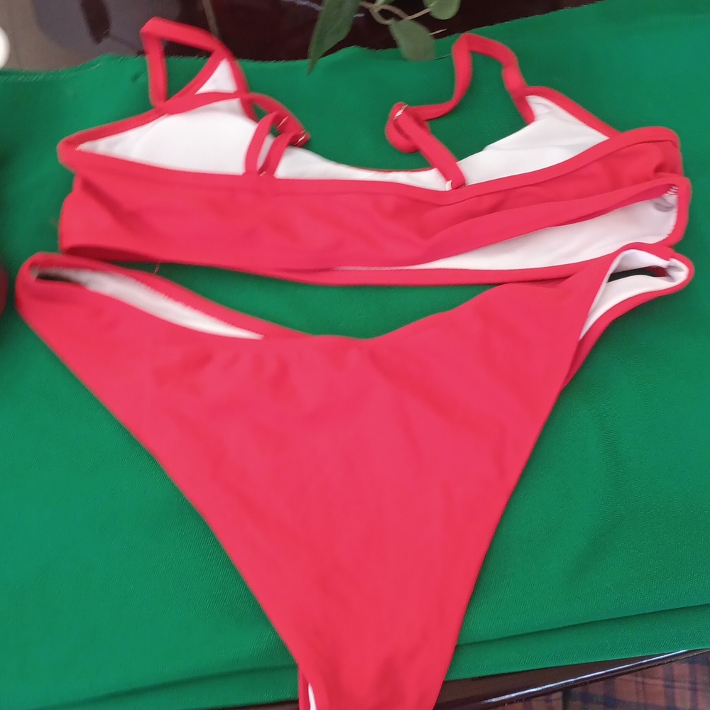Red Bikini Set - Picture 2 of 2